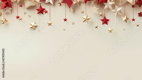 christmas background with stars