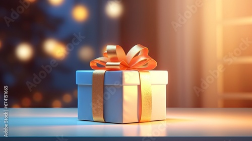 gift box on the table