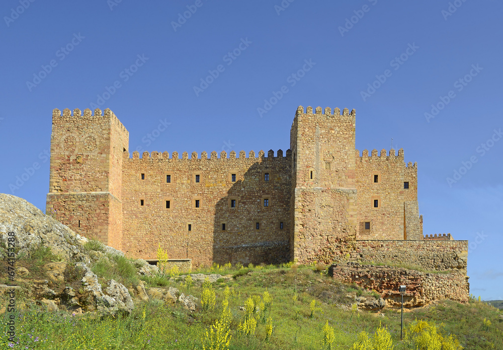 Medieval Castle of the Bishops of Sigüenza, is located in Sigüenza in the Province of Guadalajara in central Spain.