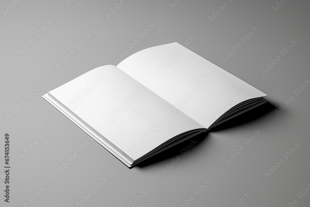 Gray Minimal Horizontal Magazine Cover Mockup Gray Minimal Horizontal Magazine Cover Mockup