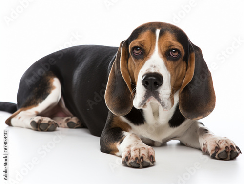 cutout of a beagle puppy