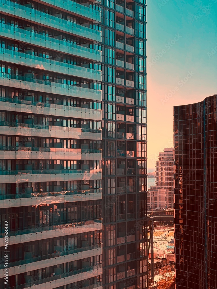Obraz premium office buildings