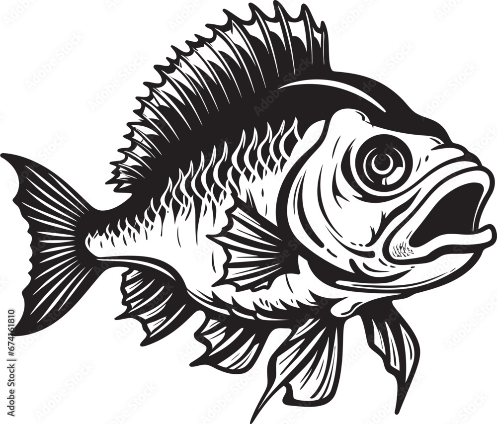 Sculpting the Subsea Vector Fish Skeleton Oceans Overture Fish Logo Skeleton Design Sculpting the Subsea Vector Fish Skeleton Oceans Overture Fish Logo Skeleton Design