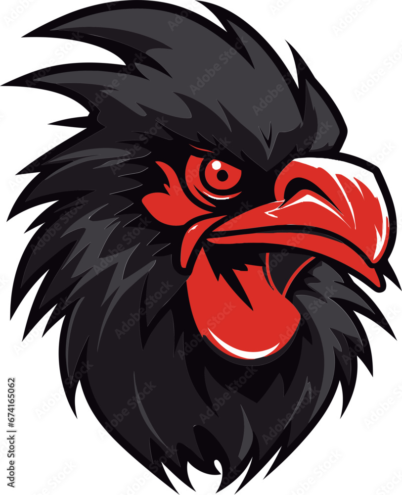 Graceful Rooster Symbol in Serene Design Contemporary Rooster Logo with Bold Black Appeal Graceful Rooster Symbol in Serene Design Contemporary Rooster Logo with Bold Black Appeal