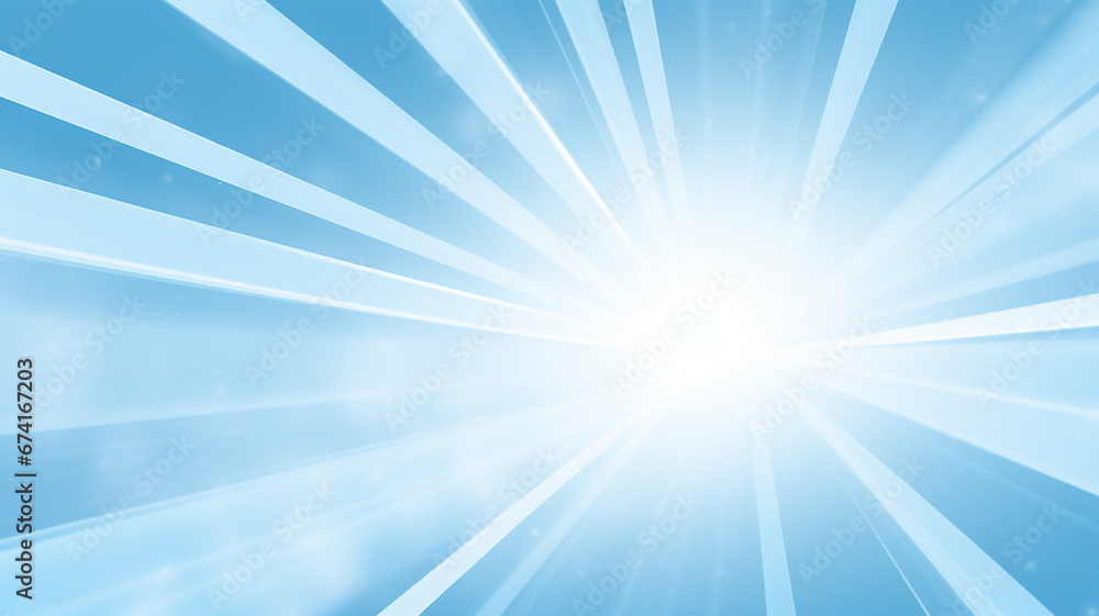 blue abstract background divergent rays of light zoom blurred in motion flat graphics copy space blue abstract background divergent rays of light zoom blurred in motion flat graphics copy space