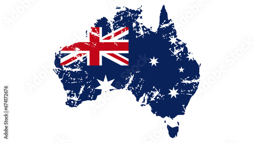 Australia flag vector illustration. Australia flag vector graphics. patriotism and independence. background
