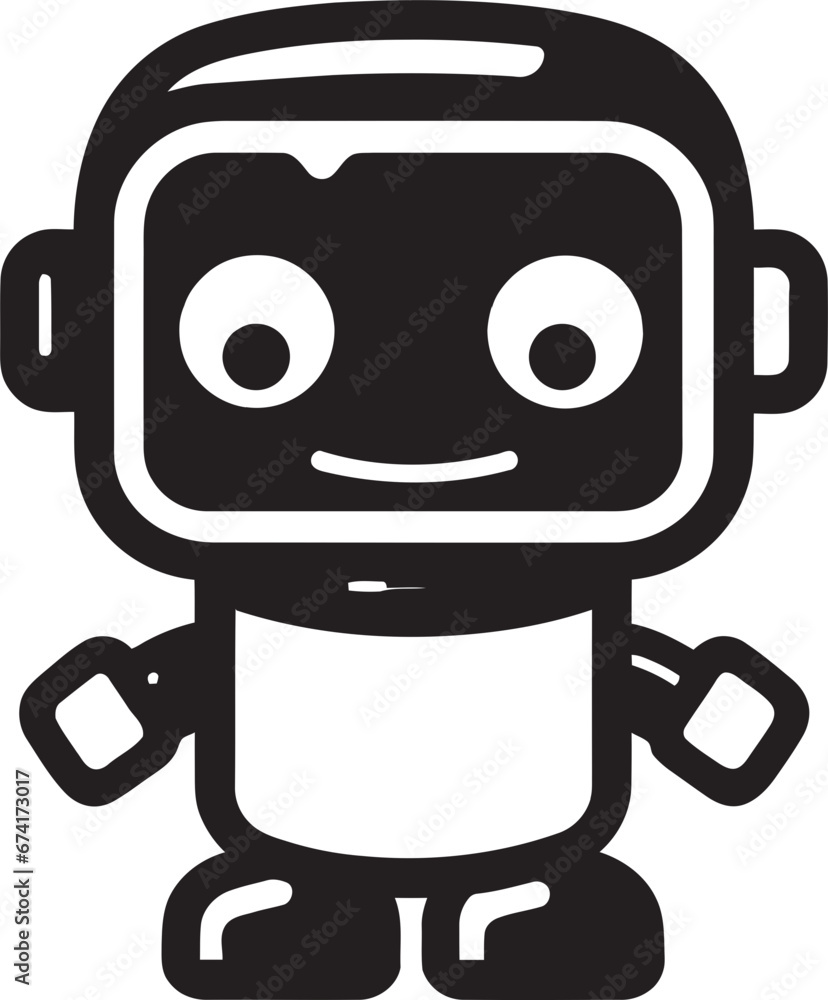 Tiny Tech Titan A Compact Vector Guardian Elegant Mini Mech A Stylish Mini Robot Tiny Tech Titan A Compact Vector Guardian Elegant Mini Mech A Stylish Mini Robot