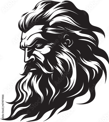 Ebon Enforcer The Sleek Robot Symbol of the Future Digital Dynamo A Space Age Vector Mascot Emblem