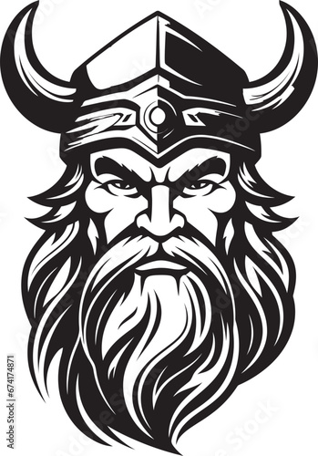 The Valkyries Favor A Feminine Viking Mascot Iceborne Marauder A Viking Emblem of Frost