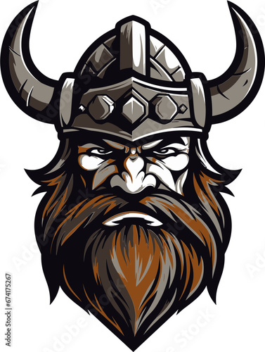 Warriors Legacy A Black Vector Viking Logo The Valkyries Blessing A Feminine Viking Mascot