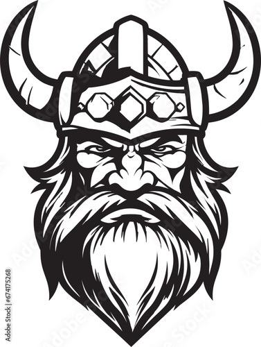 The Valkyries Blessing A Feminine Viking Mascot Icy Invader A Viking Emblem of Frost