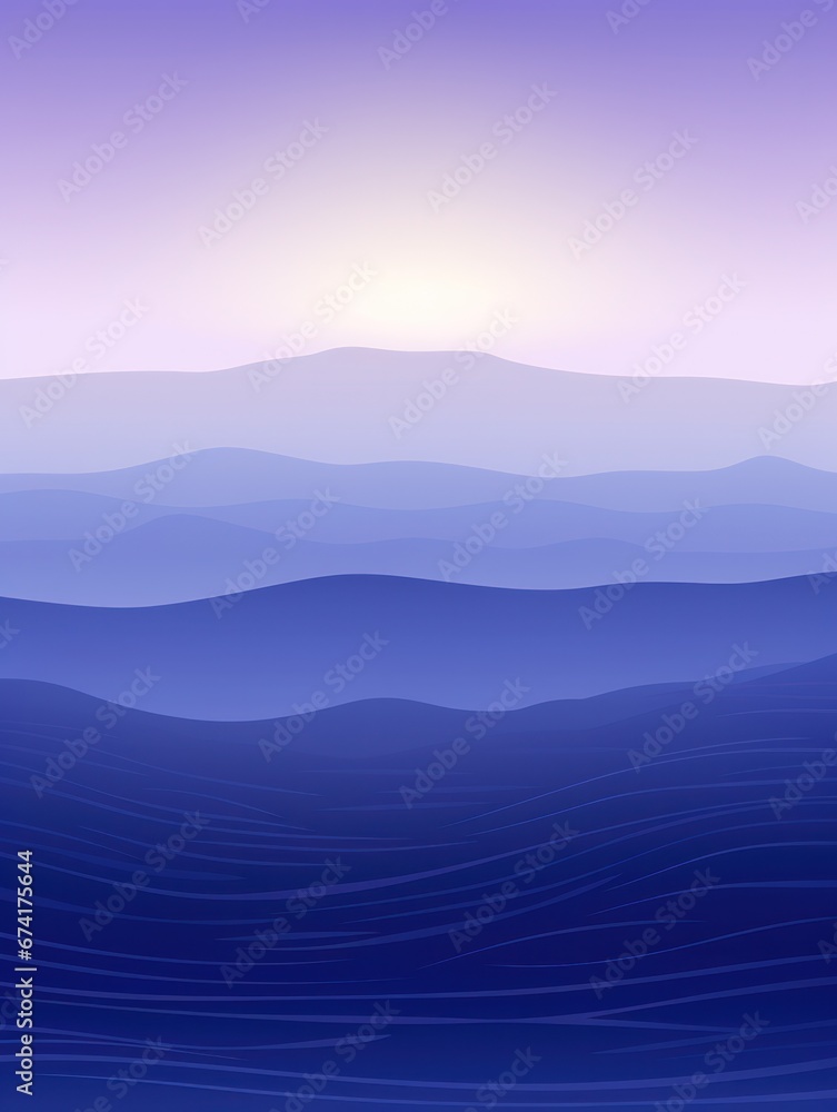 Landscape wavy background with mountains and sunset. Landscape wavy background with mountains and sunset.