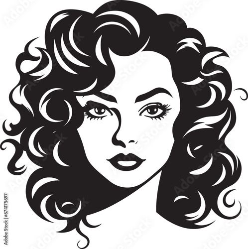 Tresses of Power A Curly Haired Icon Midnight Curls A Symbol of Natural Beauty