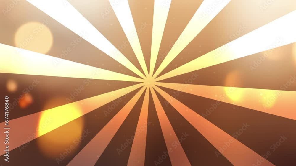 Yellow Line Animation animated design of comic lines rotating, yellow and golden background ...