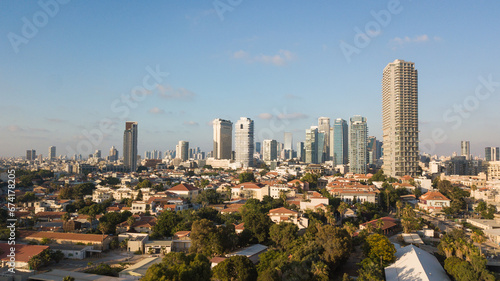 view of Tel Aviv cityscape 