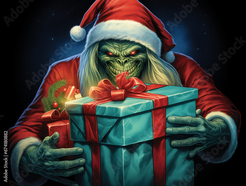 Krampus taking over christmas