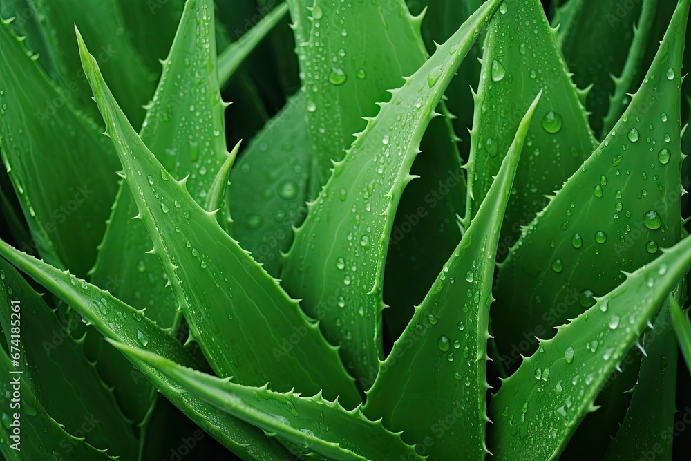 Medicinal aloe vera plant leaves Medicinal aloe vera plant leaves