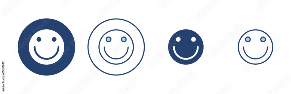 Smile icon vector. smile emoticon icon. feedback sign and symbol Smile icon vector. smile emoticon icon. feedback sign and symbol