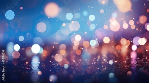 Ambient Bokeh Out of Focus Polka Dot Macro Photo Background Holiday Wallpaper