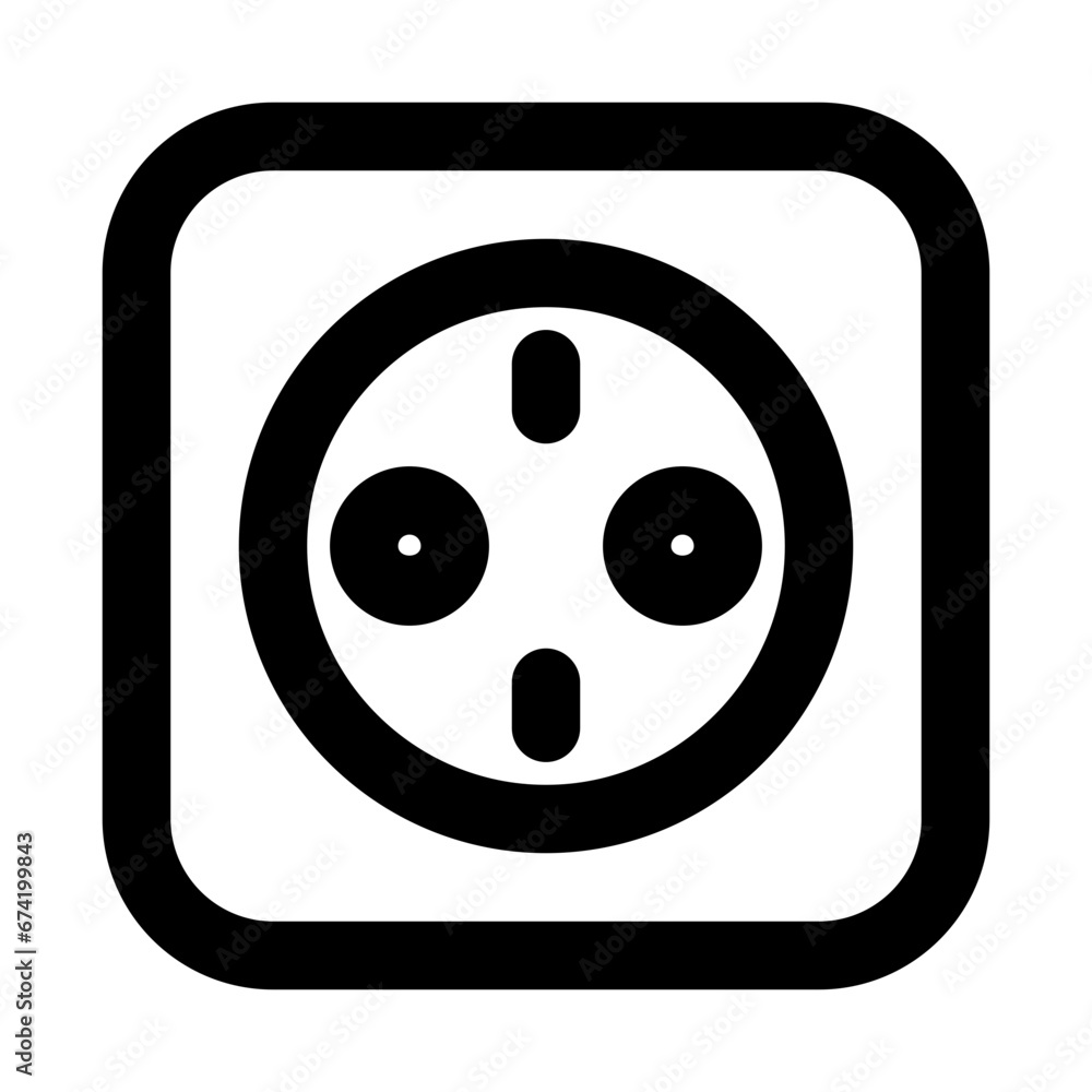 socket line icon