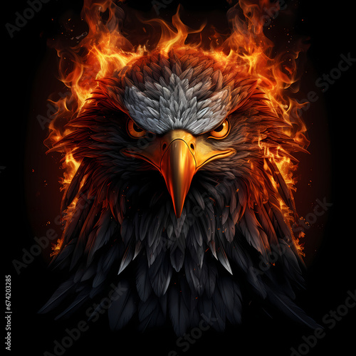 Flaming Eagle © funway5400