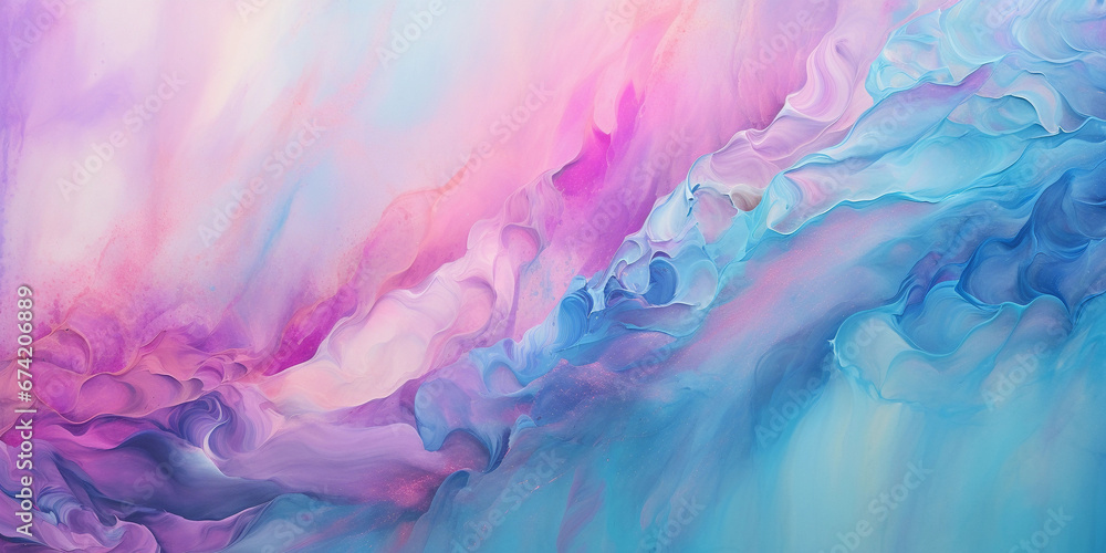 Abstract colorful pastel watercolor background illustration