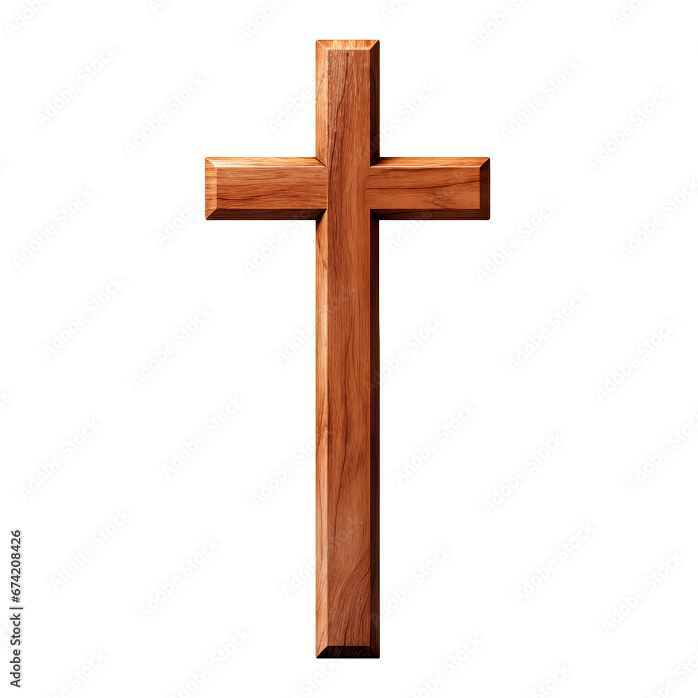 wooden cross isolated on white background wooden cross isolated on white background