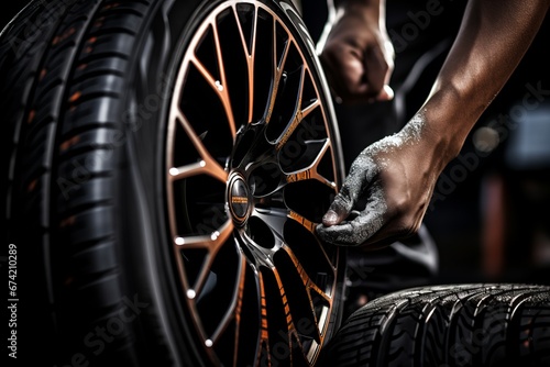 Expert tire repair and replacement service with vulcanization and maintenance solutions