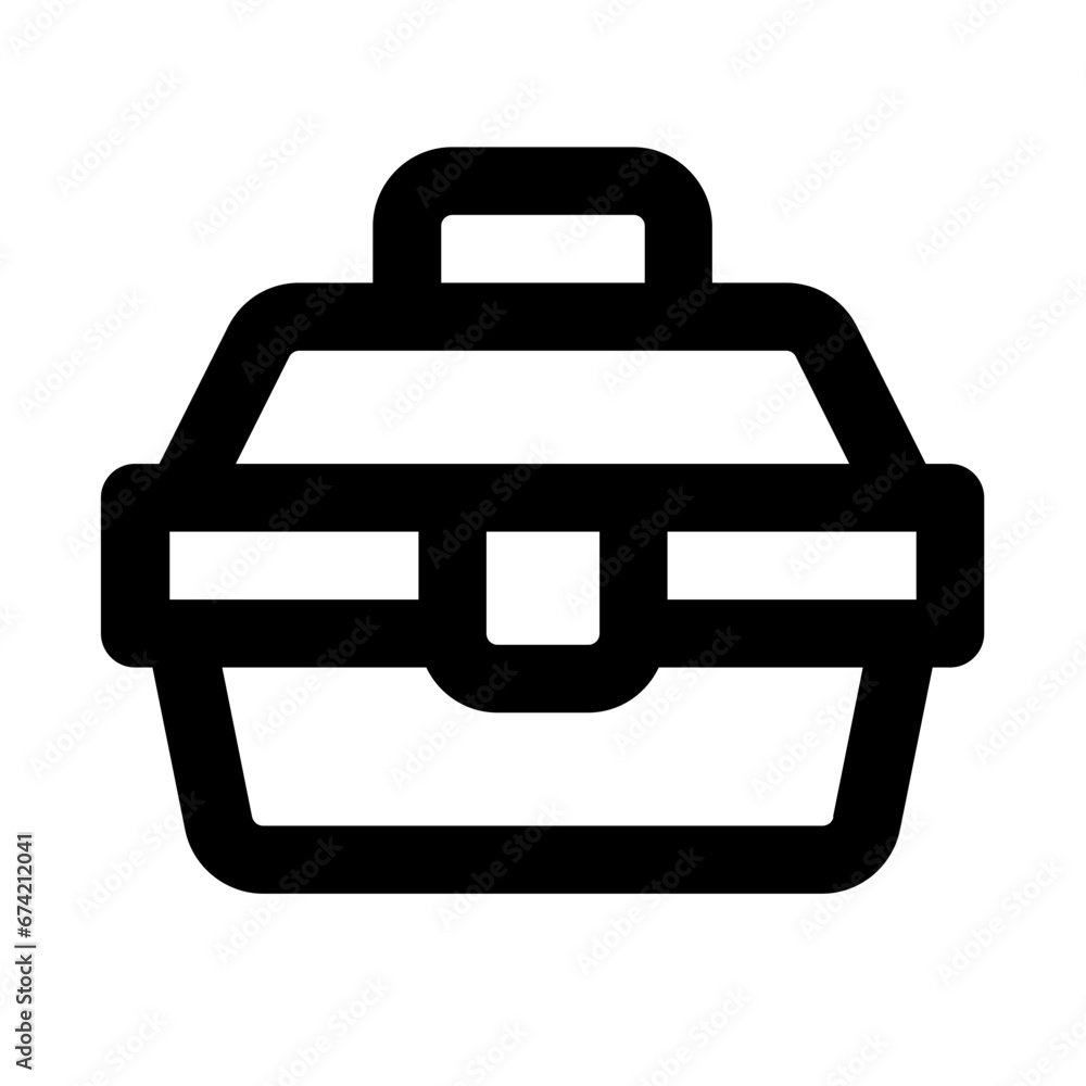 box line icon box line icon