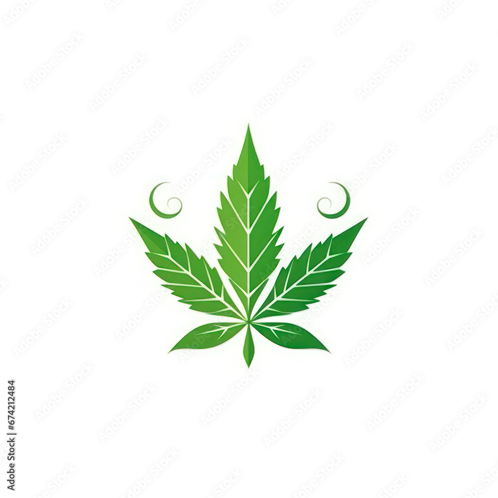 Marijuana Cannabis Leaf Artwork, Generative AI Marijuana Cannabis Leaf Artwork, Generative AI