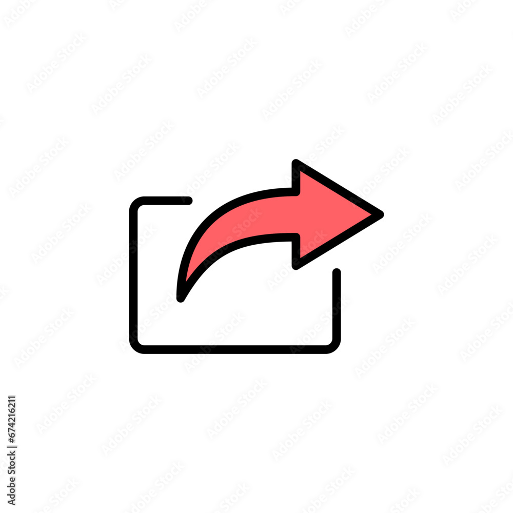 Share icon set illustration. Sharing sign and symbol Share icon set illustration. Sharing sign and symbol