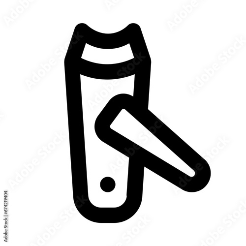 nail clipper line icon