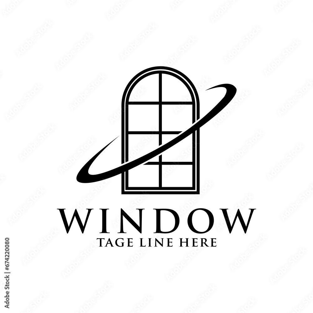 Windows logo design template element. Windows icon design. Suitable for Business and real estate. Windows logo design template element. Windows icon design. Suitable for Business and real estate.