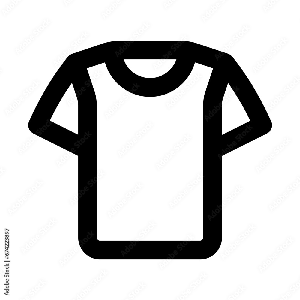 shirt line icon shirt line icon