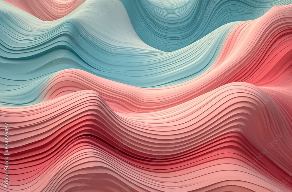 Elements such as waves or fractals 3d wallpaper Elements such as waves or fractals 3d wallpaper