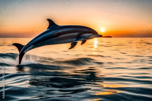 dolphins in the sea