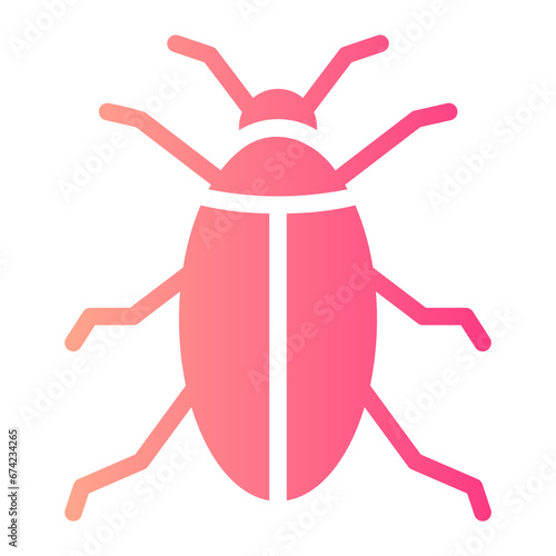 cockroach gradient icon
