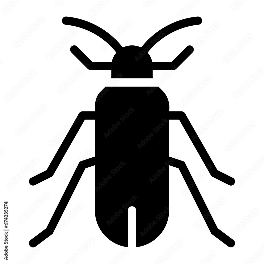 bugs glyph icon bugs glyph icon