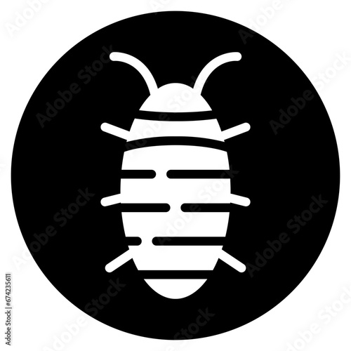 cockroach glyph icon