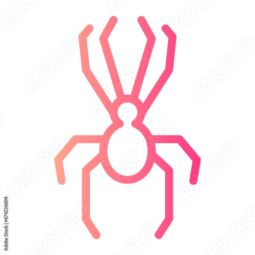 spider gradient icon