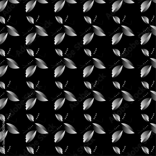 black and white pattern