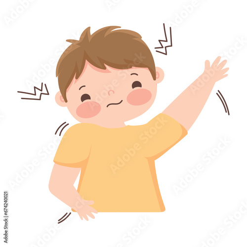 tourette syndrome boy character