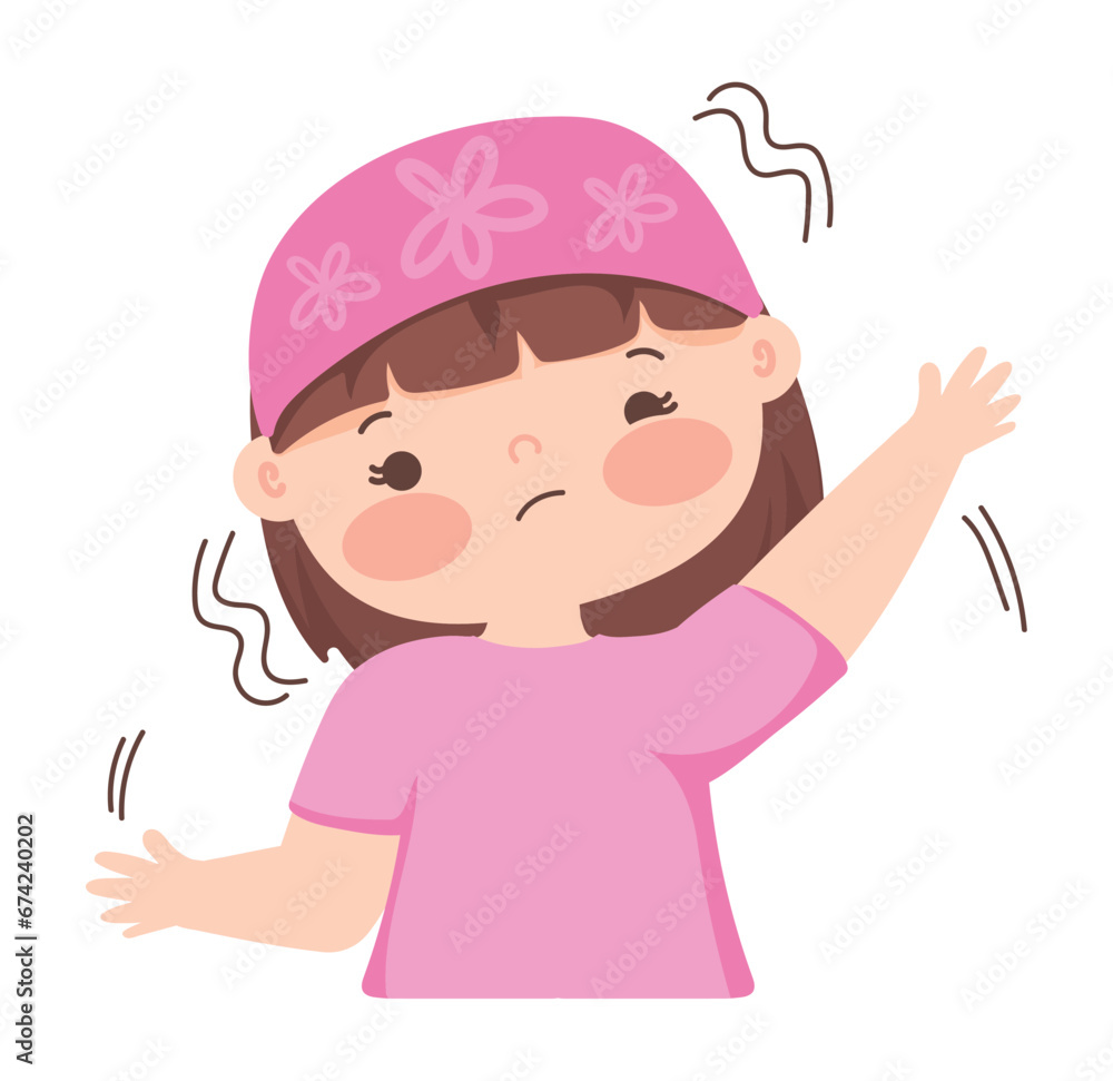 tourette syndrome girl