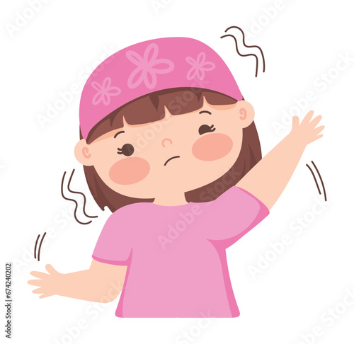 tourette syndrome girl