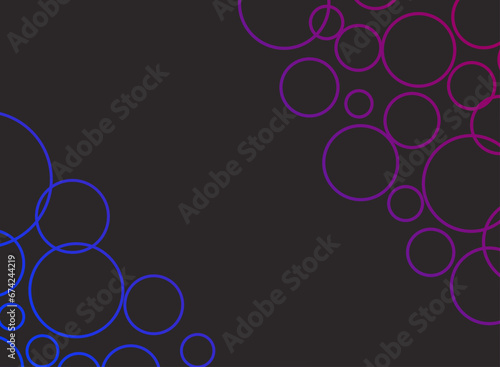 Gradient color sphere shape abstract background. Celebration, holiday, invitation, banner, poster, greeting card, party.