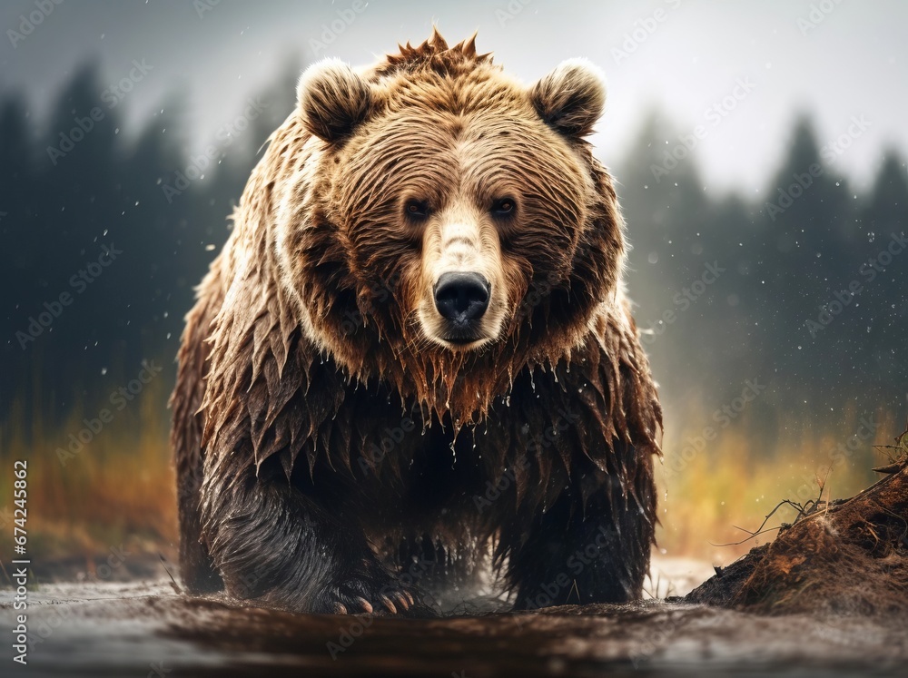 Obraz premium Brown Bear