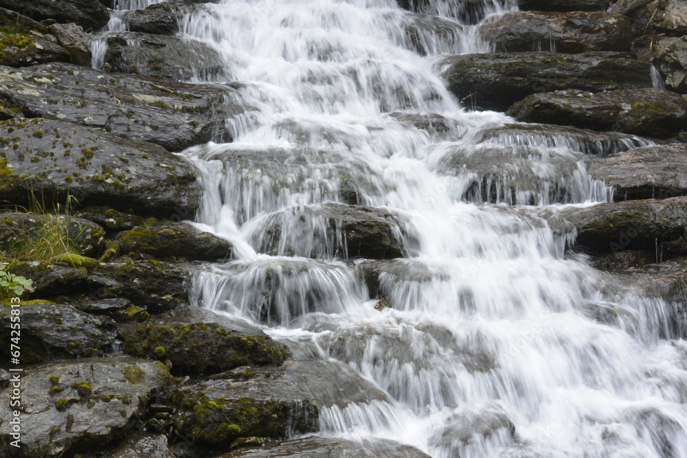 Obraz premium waterfall in the mountains