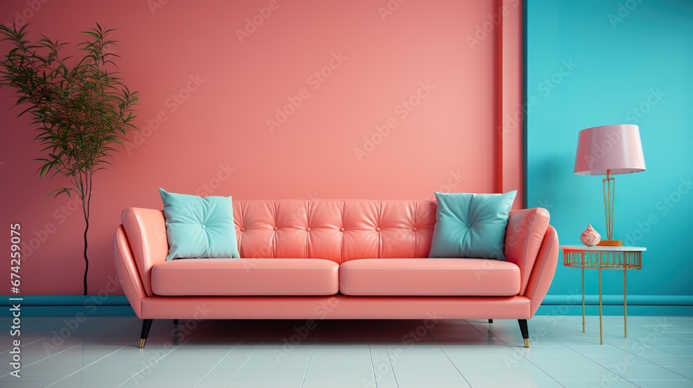 sofa in a room