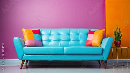 sofa in the room