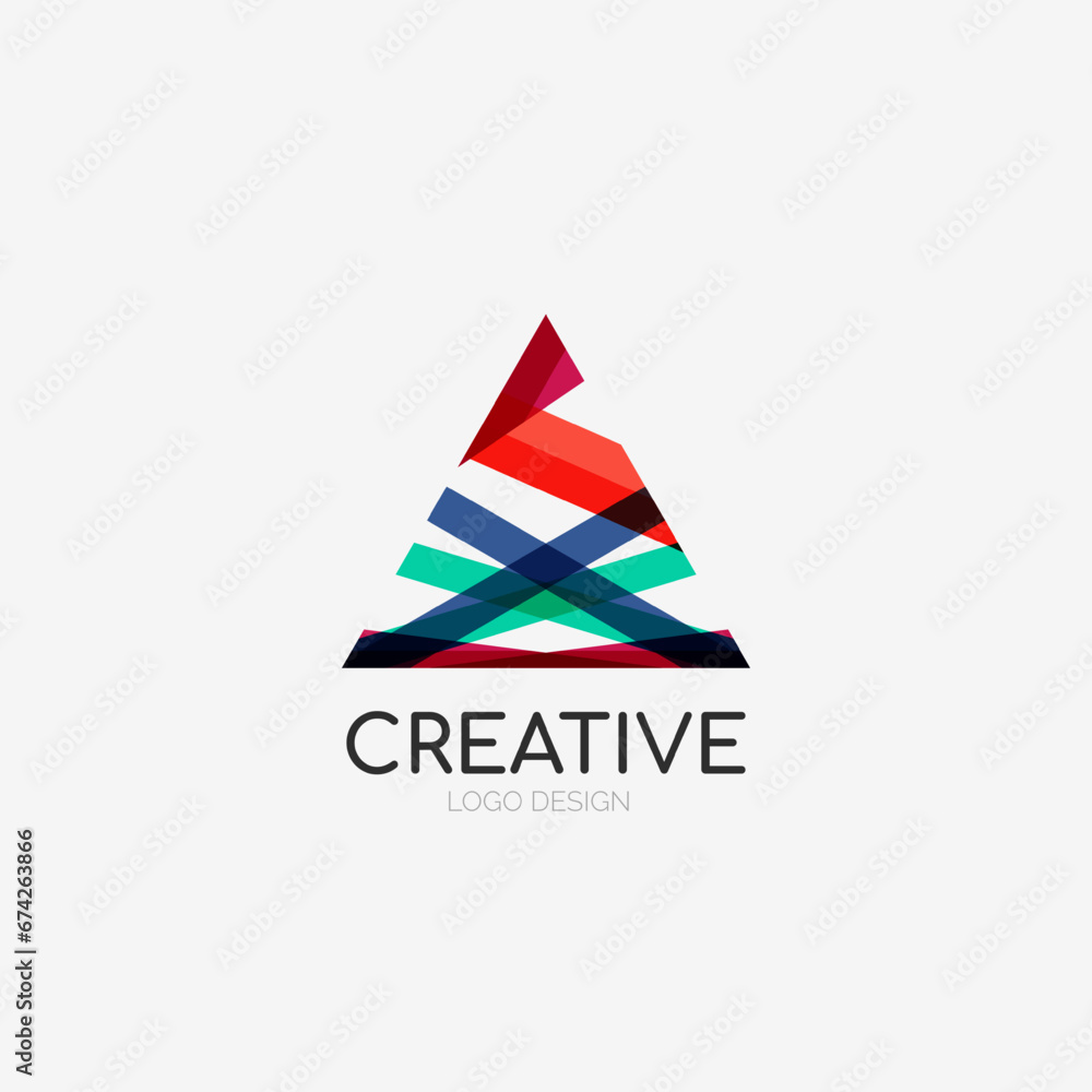 Minimal geometric abstract background design Minimal geometric abstract background design